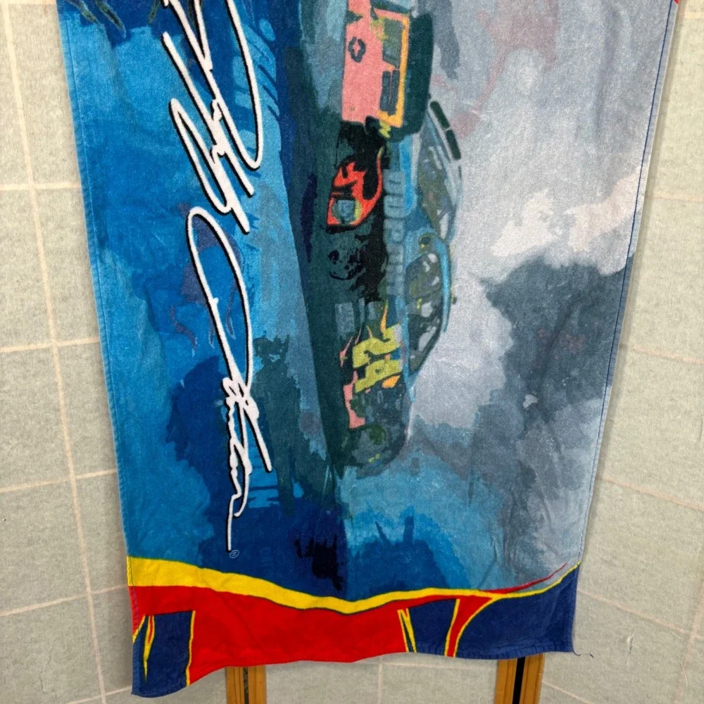 McArthur Jeff Gordon NASCAR Beach Towel 28x56 Blue DuPont #24 Hendrick Racing